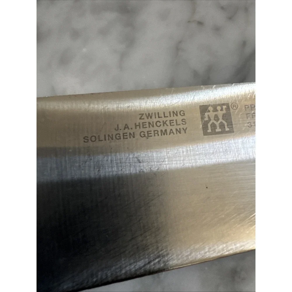 Zwilling J.A. Henckels Germany 31021-200mm 8 inch Chef's Knife Ice Hardene Read